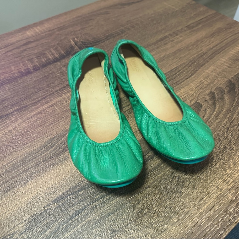 Tieks Emerald Green 12